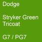 Preview: Dodge, Stryker Green Tricoat, G7 / PG7.